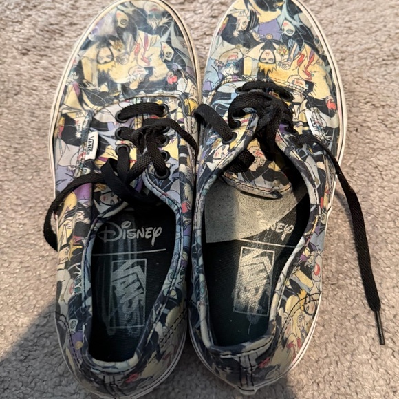 Vans Shoes - Vans Disney Sneakers - Black and Multicolor